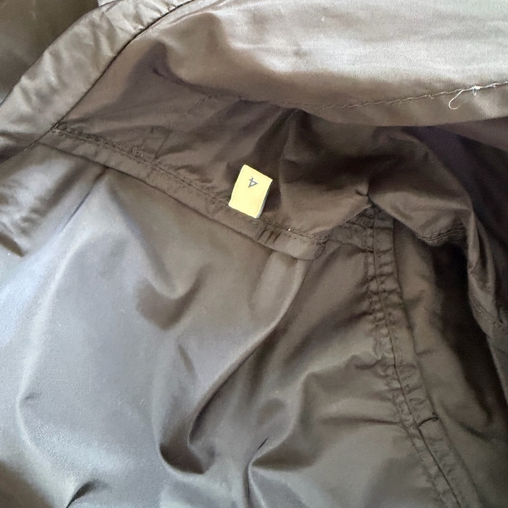 Moncler Black Jacket With Logo Patch - image 5